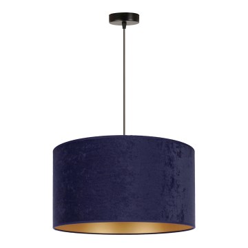 Duolla - Hängeleuchte ROLLER 1xE27/15W/230V d 40 cm blau/golden