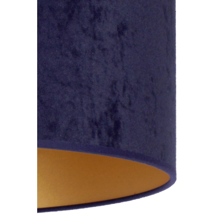 Duolla - Hängeleuchte ROLLER 1xE27/15W/230V d 40 cm blau/golden