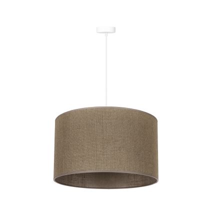 Duolla - Hängeleuchte ROLLER 1xE27/15W/230V d 40 cm braun