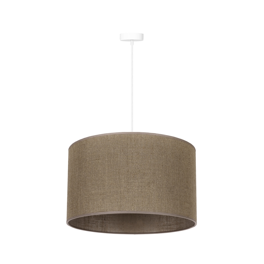 Duolla - Hängeleuchte ROLLER 1xE27/15W/230V d 40 cm braun