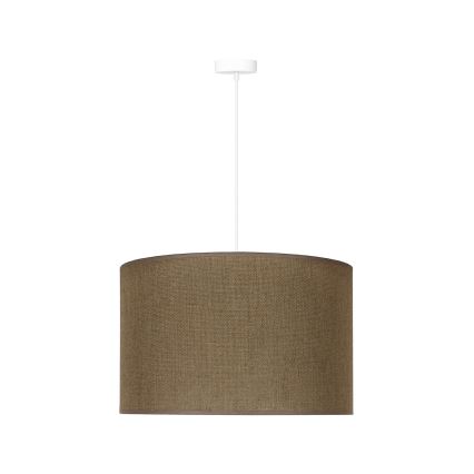 Duolla - Hängeleuchte ROLLER 1xE27/15W/230V d 40 cm braun