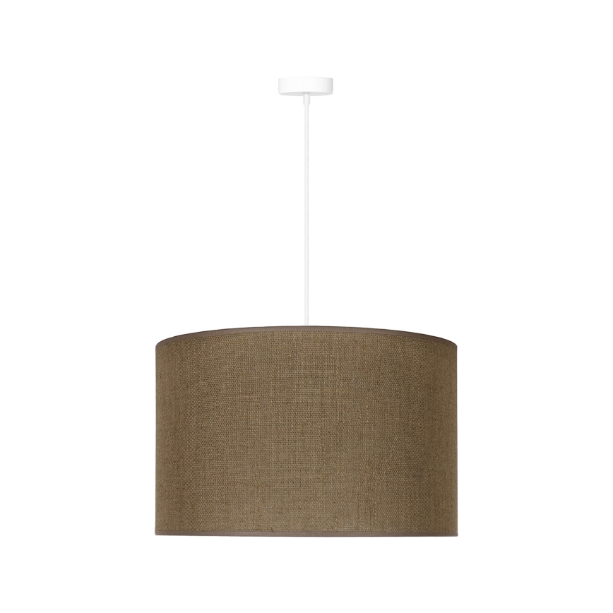 Duolla - Hängeleuchte ROLLER 1xE27/15W/230V d 40 cm braun
