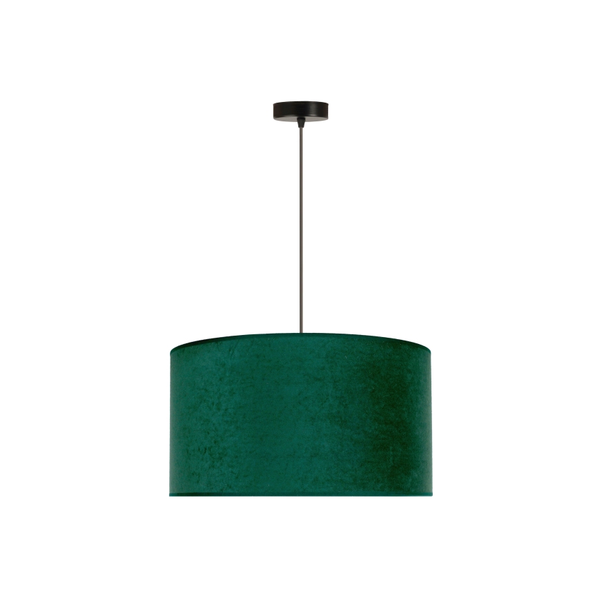 Duolla - Hängeleuchte ROLLER 1xE27/15W/230V d 40 cm dunkelgrün/golden
