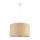 Duolla - Hängeleuchte ROLLER 1xE27/40W/230V d 40 cm beige