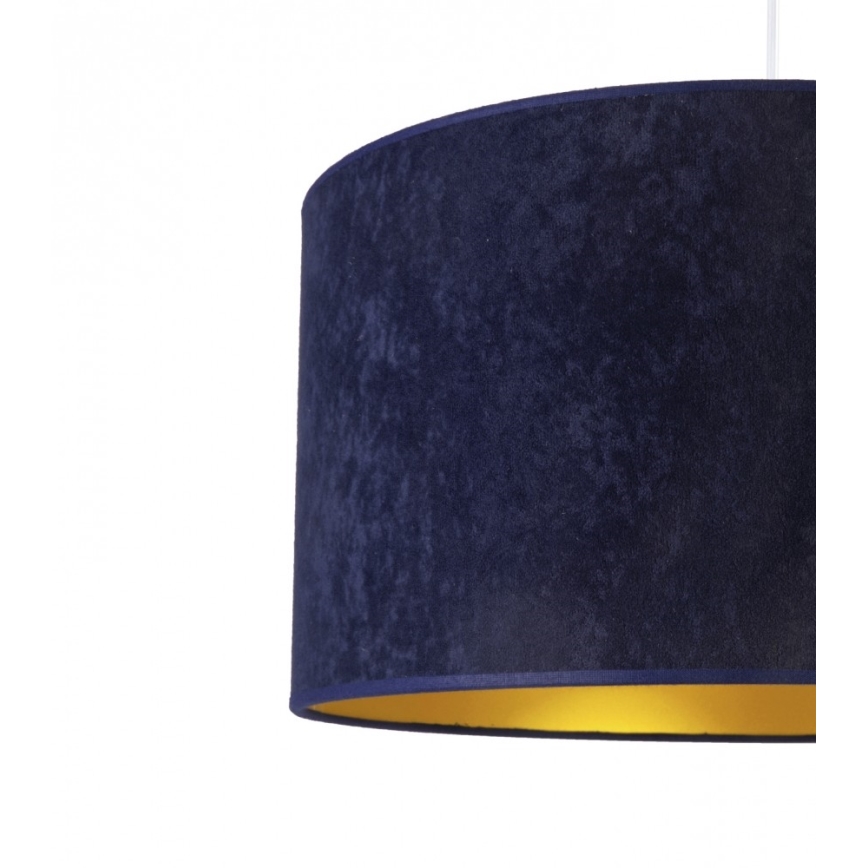 Duolla - Hängeleuchte ROLLER 1xE27/40W/230V d 40 cm blau