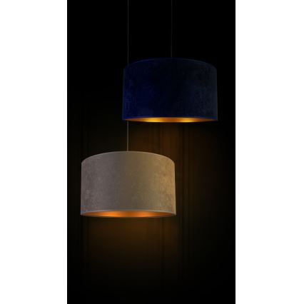 Duolla - Hängeleuchte ROLLER 1xE27/40W/230V d 40 cm blau