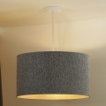 Duolla - Hängeleuchte ROLLER ECO RECYCLING 1xE27/15W/230V d 45 cm grau