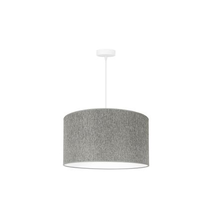 Duolla - Hängeleuchte ROLLER ECO RECYCLING 1xE27/15W/230V d 45 cm grau