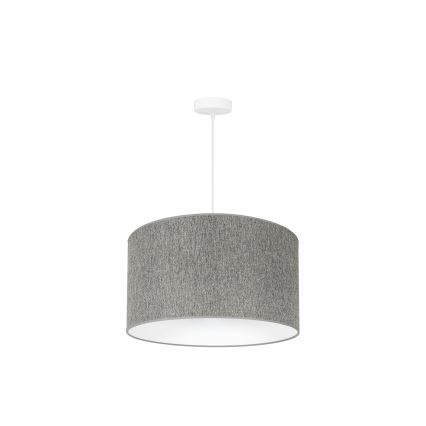Duolla - Hängeleuchte ROLLER ECO RECYCLING 1xE27/15W/230V d 45 cm grau