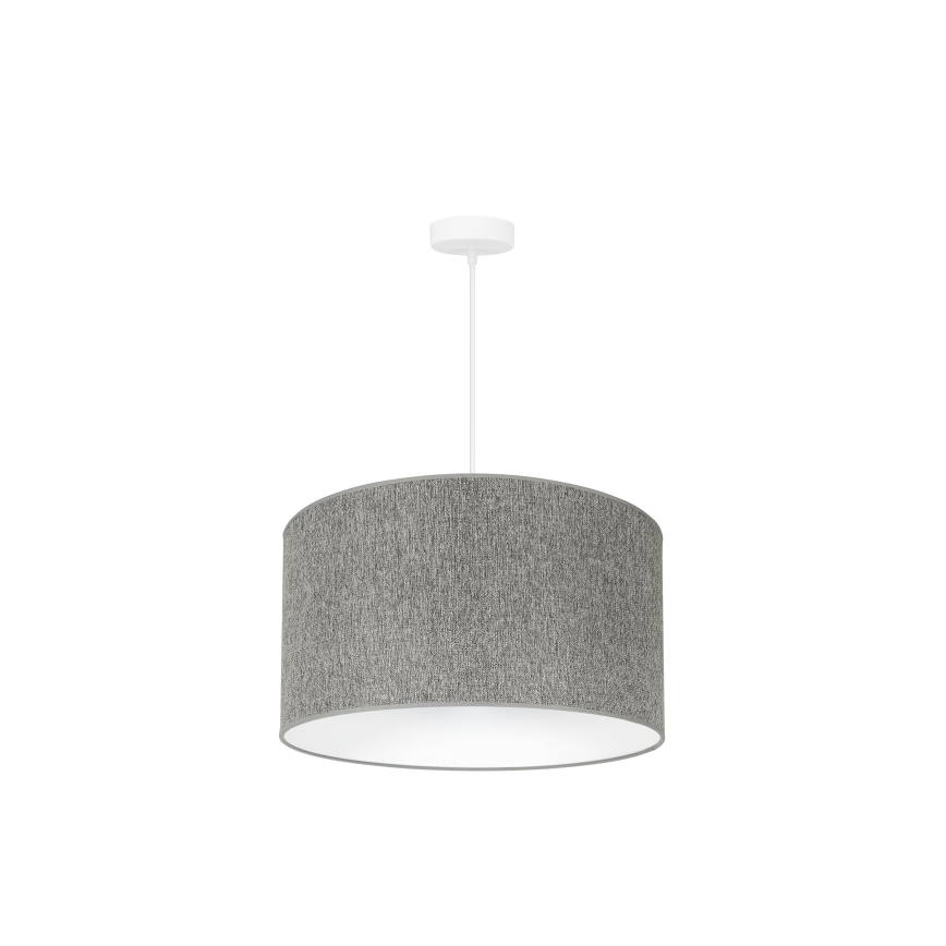 Duolla - Hängeleuchte ROLLER ECO RECYCLING 1xE27/15W/230V d 45 cm grau
