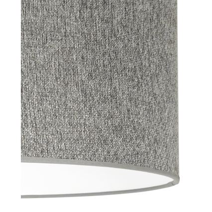 Duolla - Hängeleuchte ROLLER ECO RECYCLING 1xE27/15W/230V d 45 cm grau