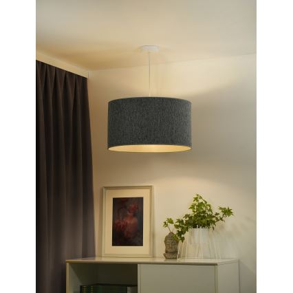 Duolla - Hängeleuchte ROLLER ECO RECYCLING 1xE27/15W/230V d 45 cm grün