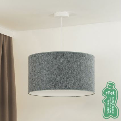 Duolla - Hängeleuchte ROLLER ECO RECYCLING 1xE27/15W/230V d 45 cm grün