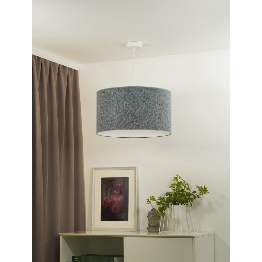 Duolla - Hängeleuchte ROLLER ECO RECYCLING 1xE27/15W/230V d 45 cm grün