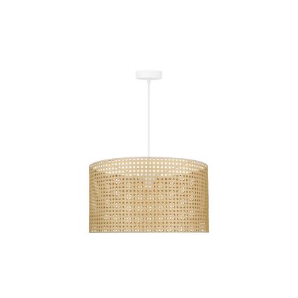 Duolla - Hängeleuchte ROLLER RATTAN 1xE27/15W/230V d 45 cm beige