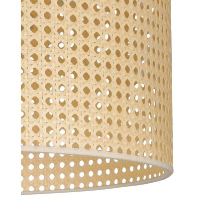 Duolla - Hängeleuchte ROLLER RATTAN 1xE27/15W/230V d 45 cm beige