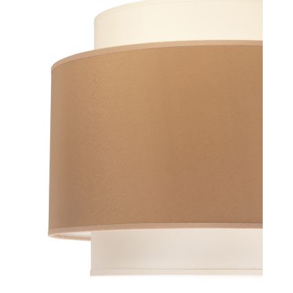 Duolla - Hängeleuchte SOHO 1xE27/40W/230V d 40 cm beige/cremefarben