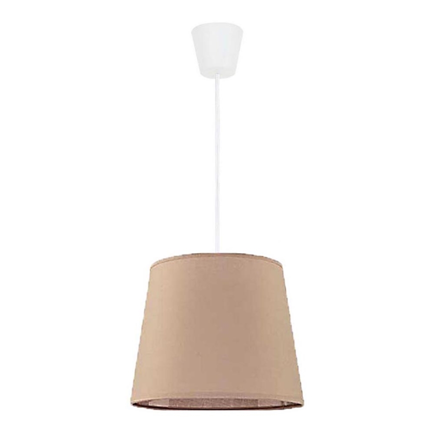 Duolla - Hängeleuchte SOLO 1xE27/40W/230V d 24 cm beige