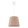 Duolla - Hängeleuchte SOLO 1xE27/40W/230V d 24 cm beige