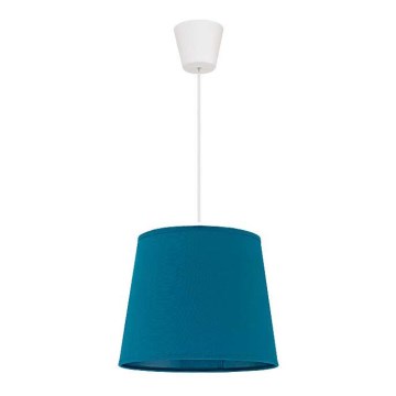 Duolla - Hängeleuchte SOLO 1xE27/40W/230V d 24 cm blau