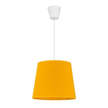 Duolla - Hängeleuchte SOLO 1xE27/40W/230V d 24 cm gelb