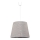 Duolla - Hängeleuchte SOPRANO 1xE27/40W/230V d 38 cm silbern