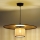 Duolla - Hängeleuchte TOKYO RATTAN 1xE27/15W/230V d 50 cm golden/Rattan