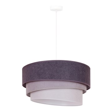 Duolla - Hängeleuchte TRIO 1xE27/15W/230V d 45 cm anthrazit/grau/weiß
