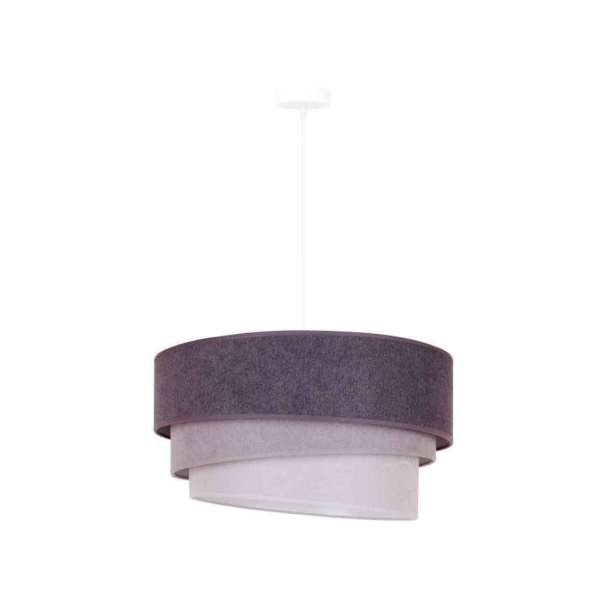 Duolla - Hängeleuchte TRIO 1xE27/15W/230V d 45 cm anthrazit/grau/weiß