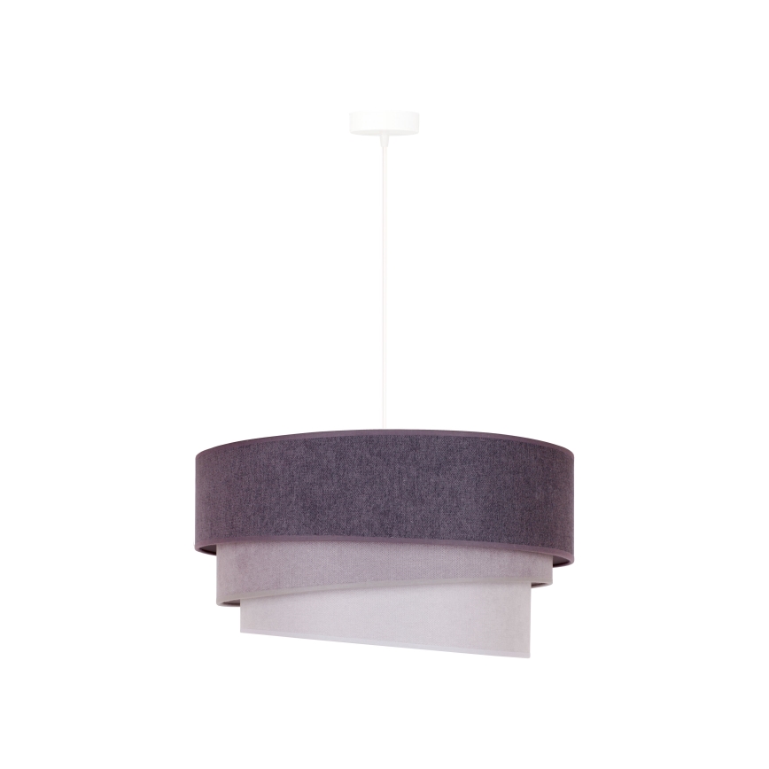 Duolla - Hängeleuchte TRIO 1xE27/15W/230V d 45 cm anthrazit/grau/weiß