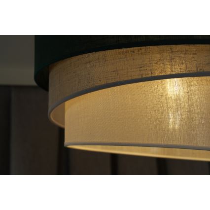 Duolla - Hängeleuchte TRIO 1xE27/15W/230V d 45 cm grün/grau/weiß