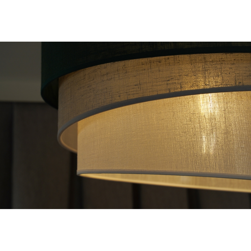 Duolla - Hängeleuchte TRIO 1xE27/15W/230V d 45 cm grün/grau/weiß