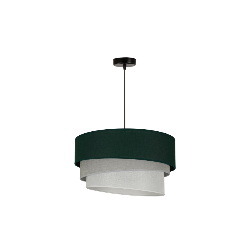 Duolla - Hängeleuchte TRIO 1xE27/15W/230V d 45 cm grün/grau/weiß