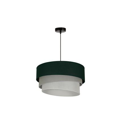 Duolla - Hängeleuchte TRIO 1xE27/15W/230V d 45 cm grün/grau/weiß