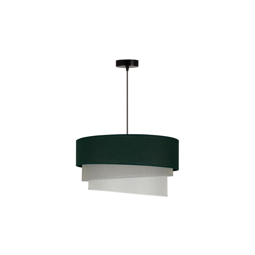 Duolla - Hängeleuchte TRIO 1xE27/15W/230V d 45 cm grün/grau/weiß