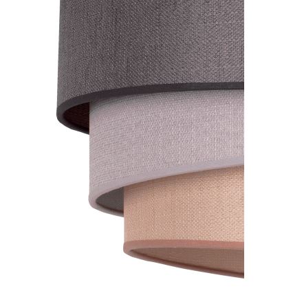Duolla - Hängeleuchte TRIO 1xE27/40W/230V d 45 cm anthrazit/grau/braun