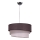Duolla - Hängeleuchte TRIO 1xE27/40W/230V d 45 cm anthrazit/grau/weiß