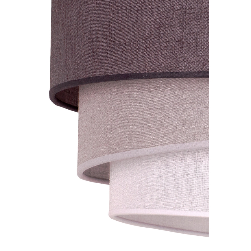 Duolla - Hängeleuchte TRIO 1xE27/40W/230V d 45 cm anthrazit/grau/weiß