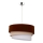 Duolla - Hängeleuchte TRIO 1xE27/40W/230V d 45 cm braun/beige/weiß