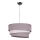 Duolla - Hängeleuchte TRIO 1xE27/40W/230V d 45 cm grau/weiß