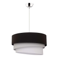 Duolla - Hängeleuchte TRIO 1xE27/40W/230V d 45 cm schwarz/grau/weiß