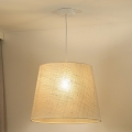 Duolla - Hängeleuchte YUTE 1xE27/15W/230V d 38 cm grau