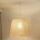 Duolla - Hängeleuchte YUTE 1xE27/15W/230V d 38 cm grau