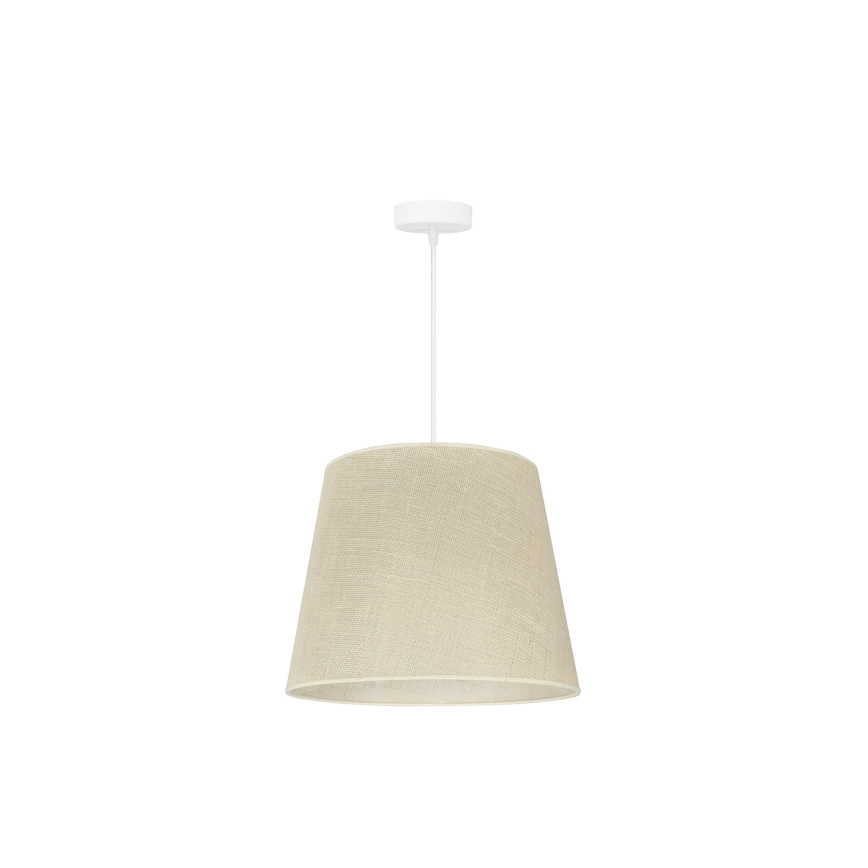 Duolla - Hängeleuchte YUTE 1xE27/15W/230V d 38 cm grau