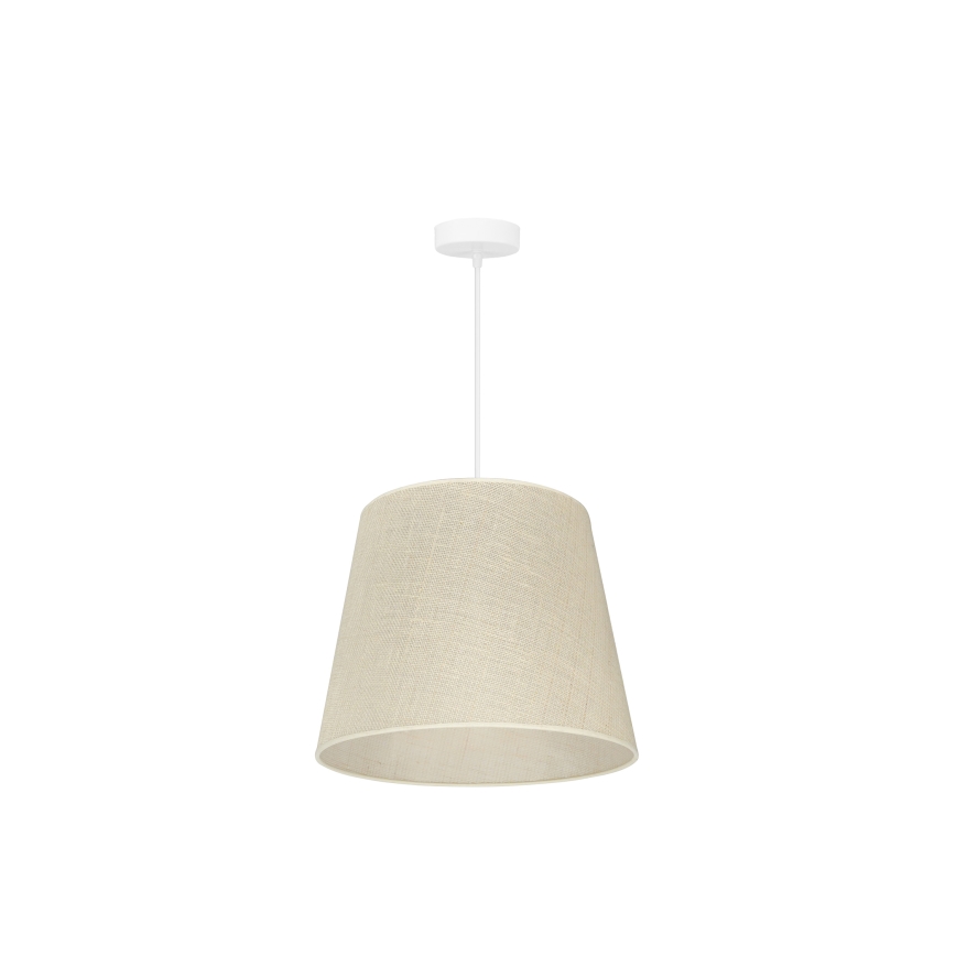 Duolla - Hängeleuchte YUTE 1xE27/15W/230V d 38 cm grau