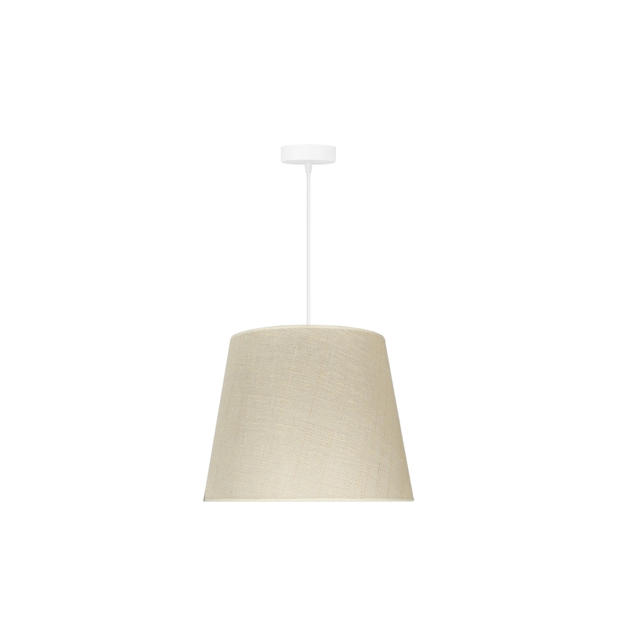 Duolla - Hängeleuchte YUTE 1xE27/15W/230V d 38 cm grau
