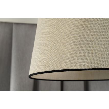Duolla - Hängeleuchte YUTE 1xE27/15W/230V d 38 cm grau/schwarz