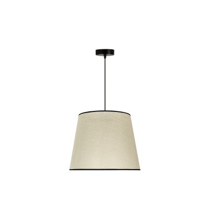Duolla - Hängeleuchte YUTE 1xE27/15W/230V d 38 cm grau/schwarz