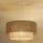 Duolla - Hängeleuchte YUTE BOHO 1xE27/15W/230V d 45 cm braun/cremefarben