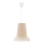 Duolla - Kinder-Hängeleuchte BALLET 1xE27/40W/230V d 21 cm beige